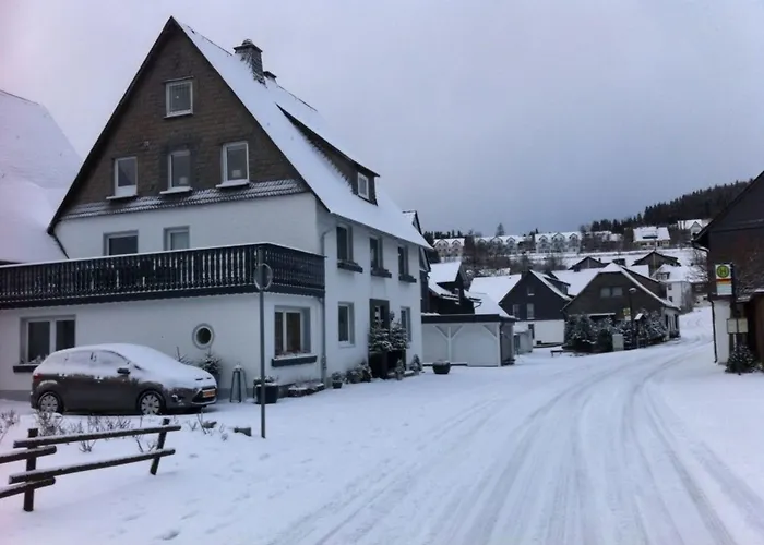 Ferienhaus Winterberg Lodge 温特贝格